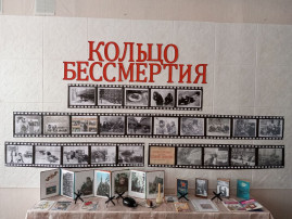 Историко - познавательная выставка "Кольцо бессмертия" Историко - познавательная выставка "Кольцо бессмертия".